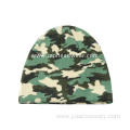 Knitted Jacquard Disruptive Pattern 100% Acrylic Beanie